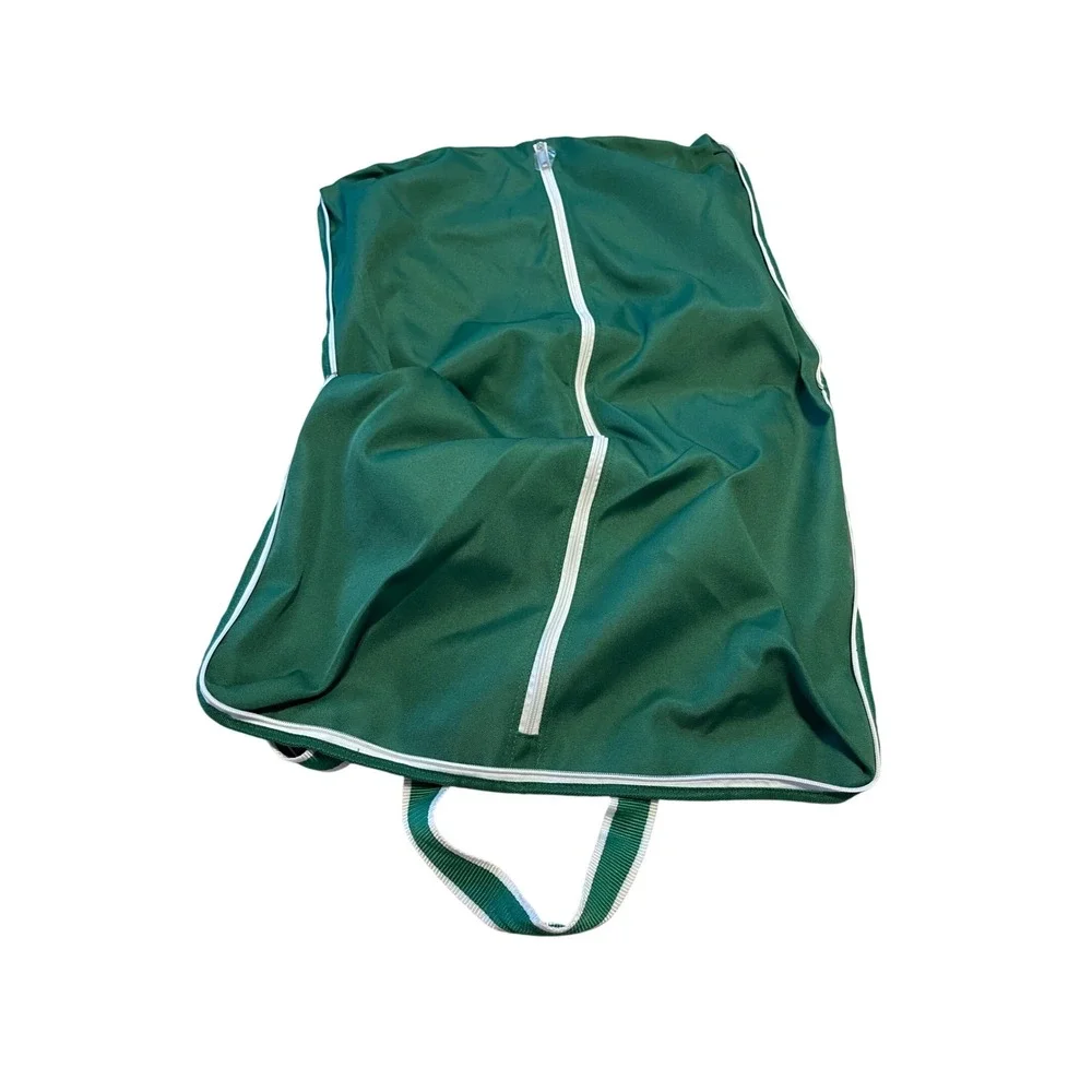 Lacoste Parfum Garment Travel Bag Weekender Carry On Duffle Green Logo M1588 H78